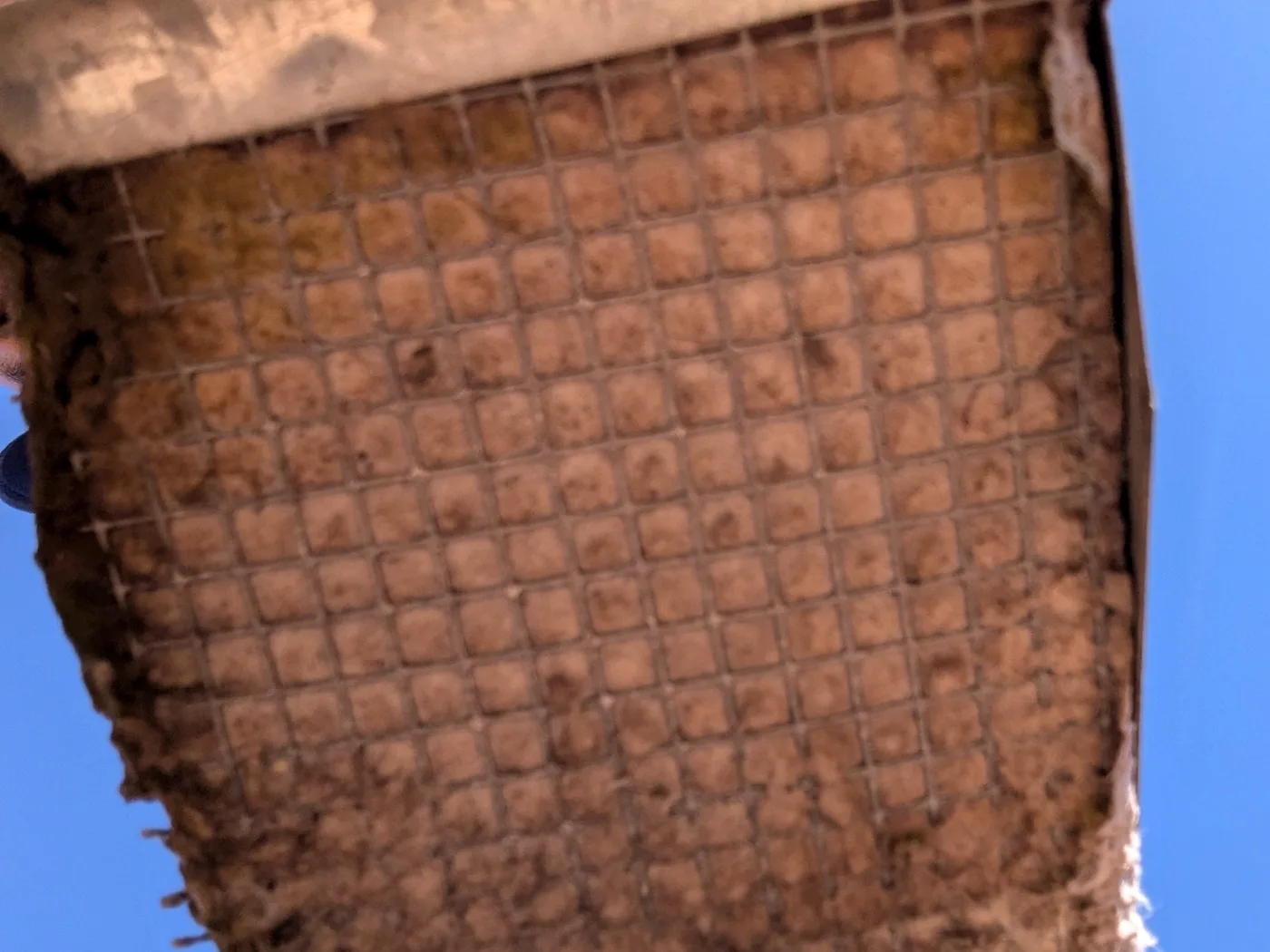 Roof-Exit Vent Clogged with Lint